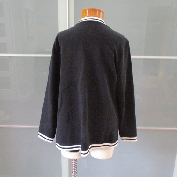 Isaac Mizrahi Live Open Front Long Sleeve Cardigan - Picture 3 of 6